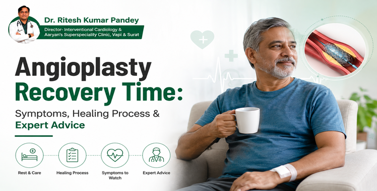 angioplasty recovery time